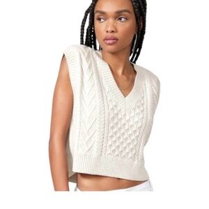 Aritzia Babaton Emporia Merino Wool Sweater Vest